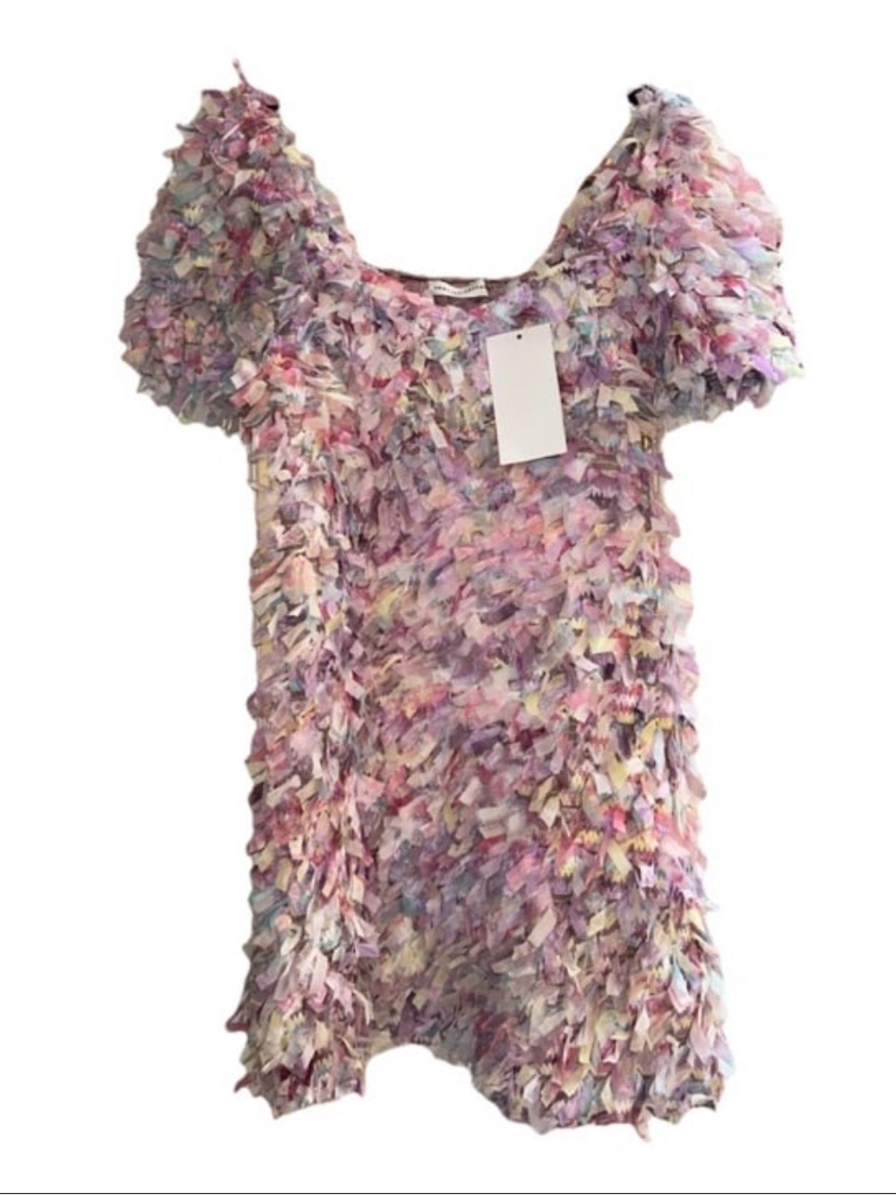 NWT English Factory PREMIUM TEXTURED RIBBON MINI FULL DRESS